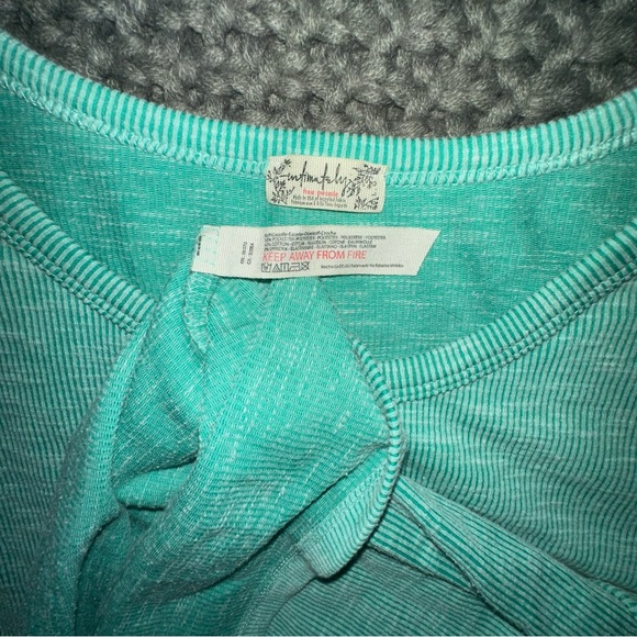 FREE PEOPLE Washed Rib Layering Top - Picture 4 of 4